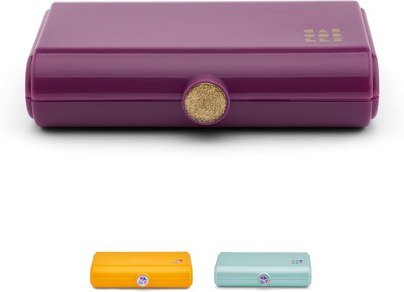Estojo de viagem para cosméticos Caboodles Take-It Tote, violeta