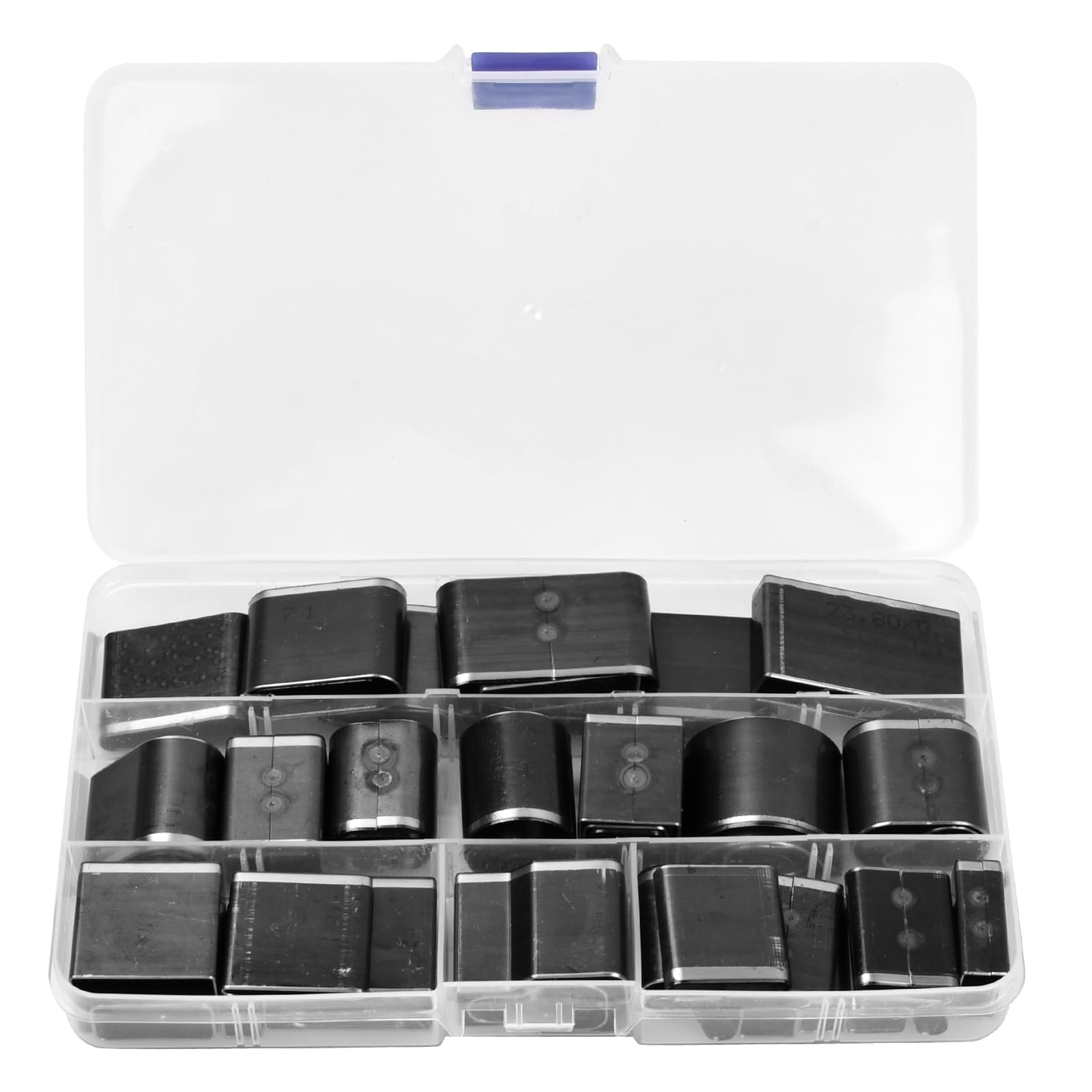 Cozlly 52 Piezas Herramienta Perforadora De Cuero,Kit de herramienta de perforación para manualidades,Herramienta de corte de perforación hueca,para manualidades hechas a mano