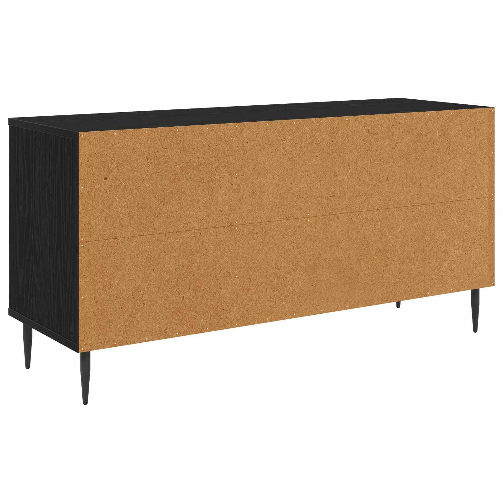 SYDE Mobile TV 102 cm rovere nero con contenitore