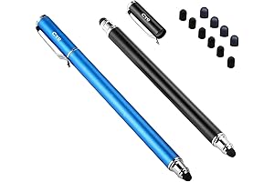 Precision Stylus Pens for Drawing and Writing (2-Pack)