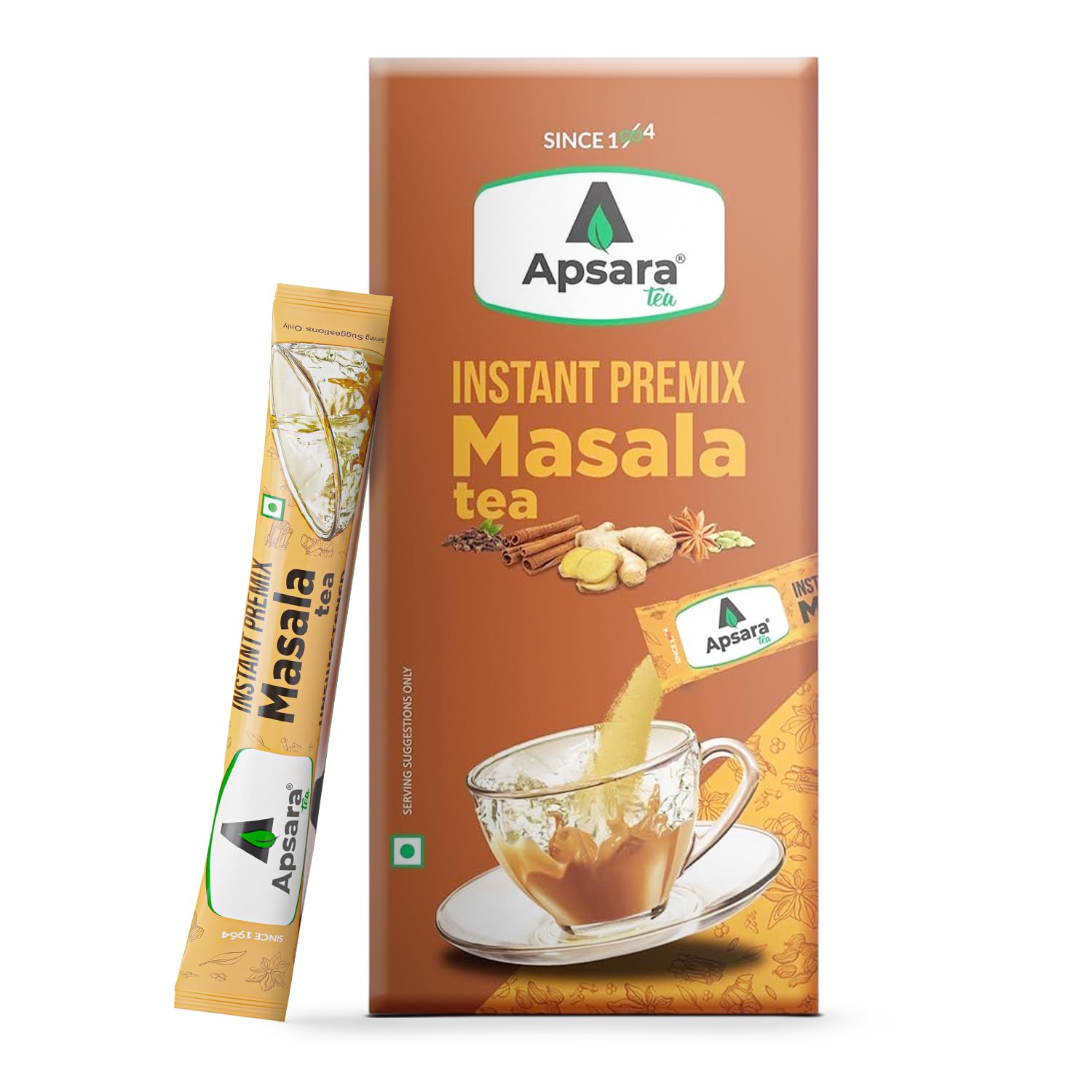 APSARA Instant Tea Premix Masala Chai 10 Sachets | Ready To Drink, Masala Tea Powder | Masala Chai Enriched With 100% Natural Ingredients - Ginger, Cardamom, Black Peper, Clove, Cinnamon and Nutmeg (B0D93VVL4X) Amazon Price History, Amazon Price Tracker