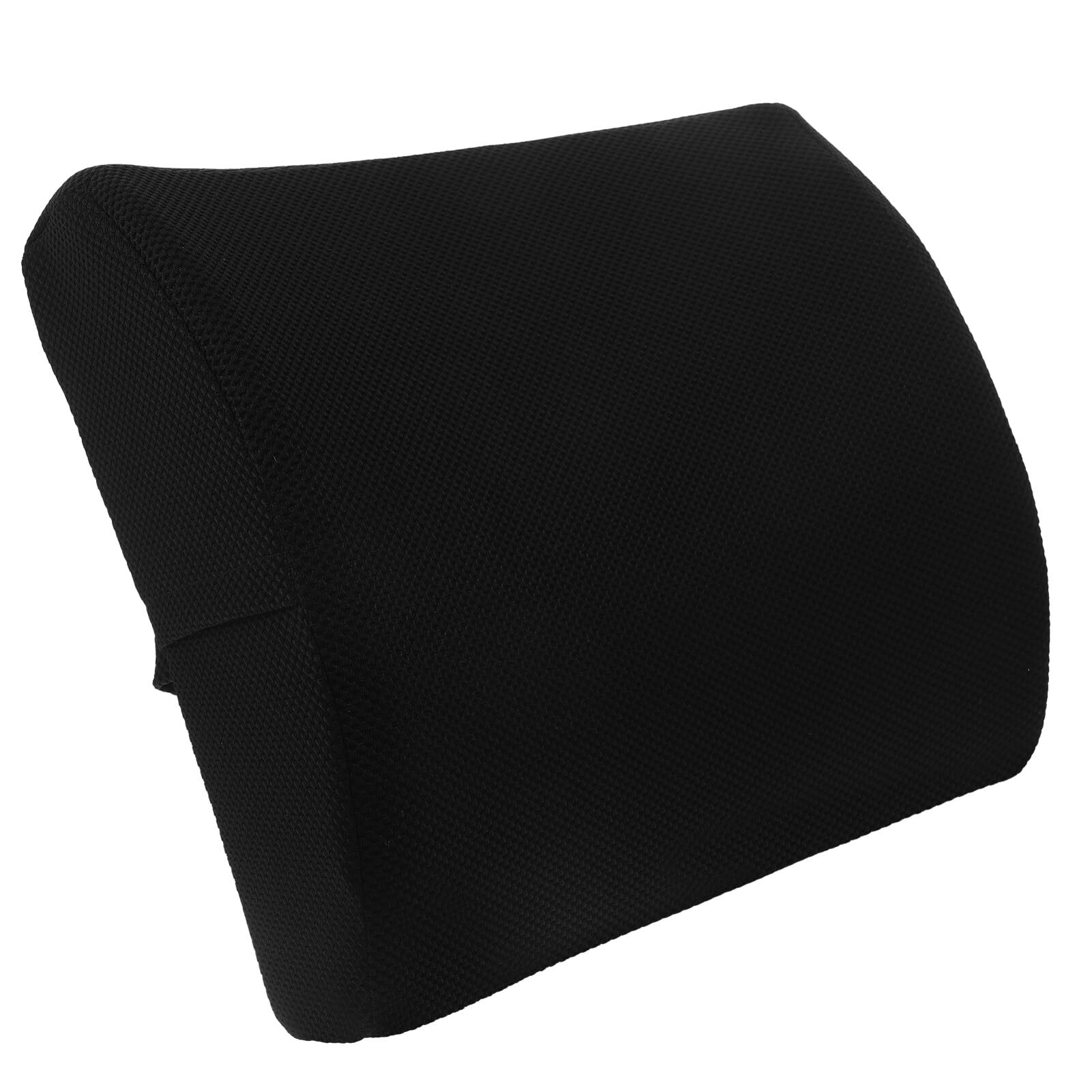 SEWACC Almohada de Apoyo Lumbar para Silla de Oficina en Casa Negra