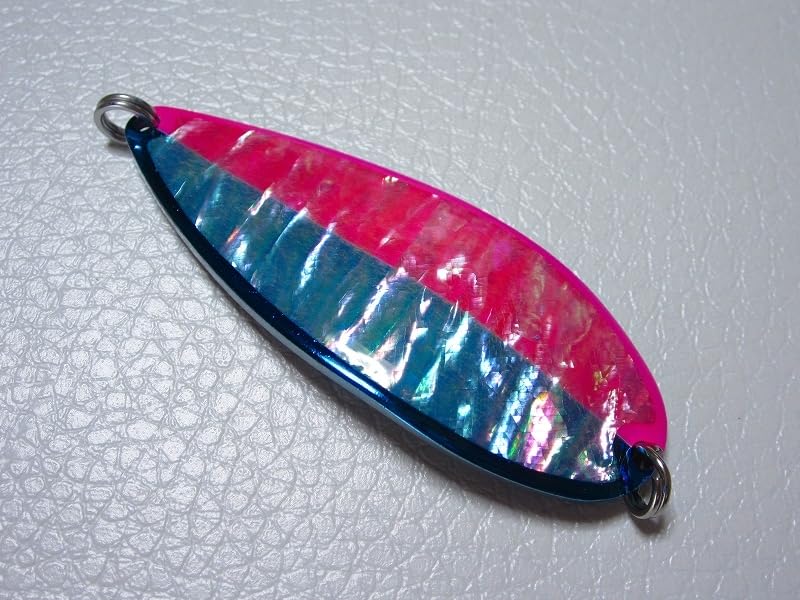 ノースX 45g ブルーピンクカラーグローカラーアキアジ➃