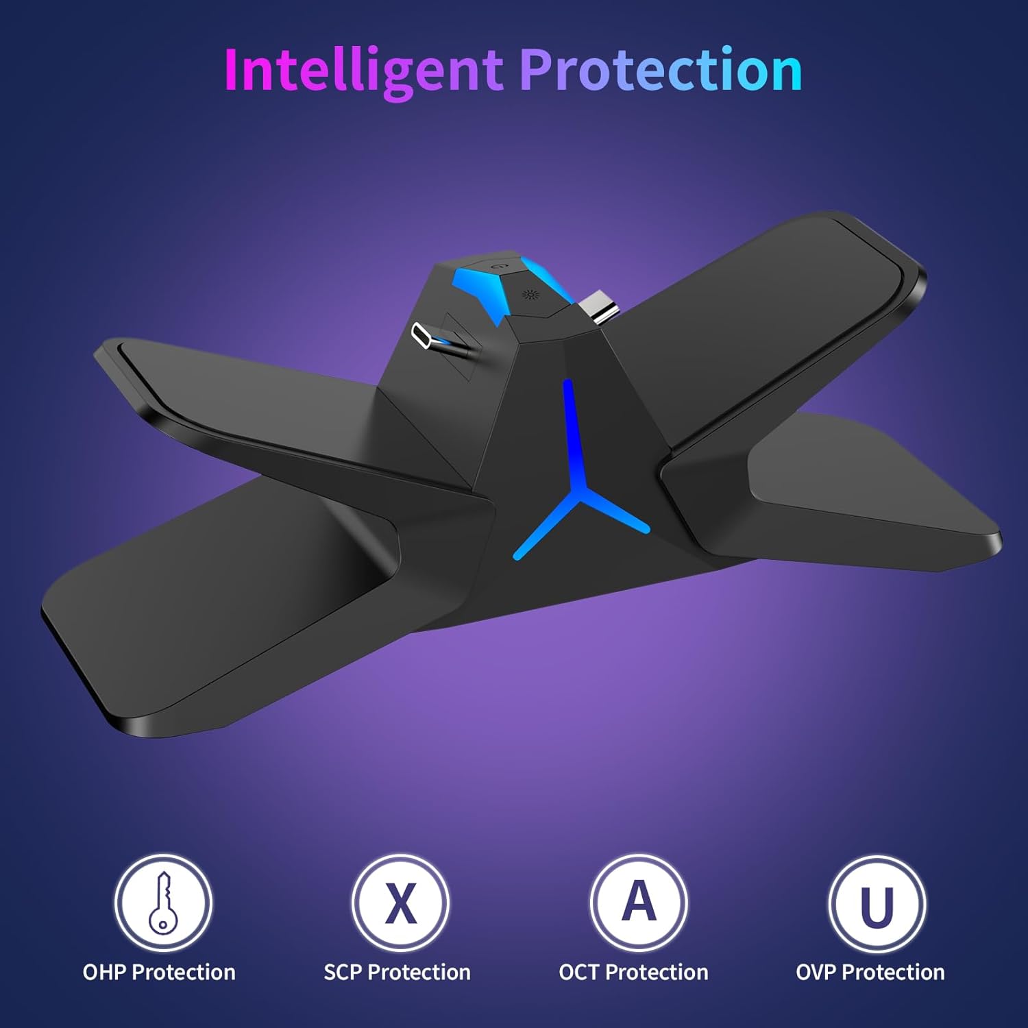 VidPPluing 2 Pack Switch Controllers with Charging Dock, RGB Switch 2 Controller for Nintendo Switch 1/2/Lite/OLED, Wireless Pro Controller with Motion Sensor/Vibration/Turbo/Wakeup Function 4 61 iTO0D07L. SL1500