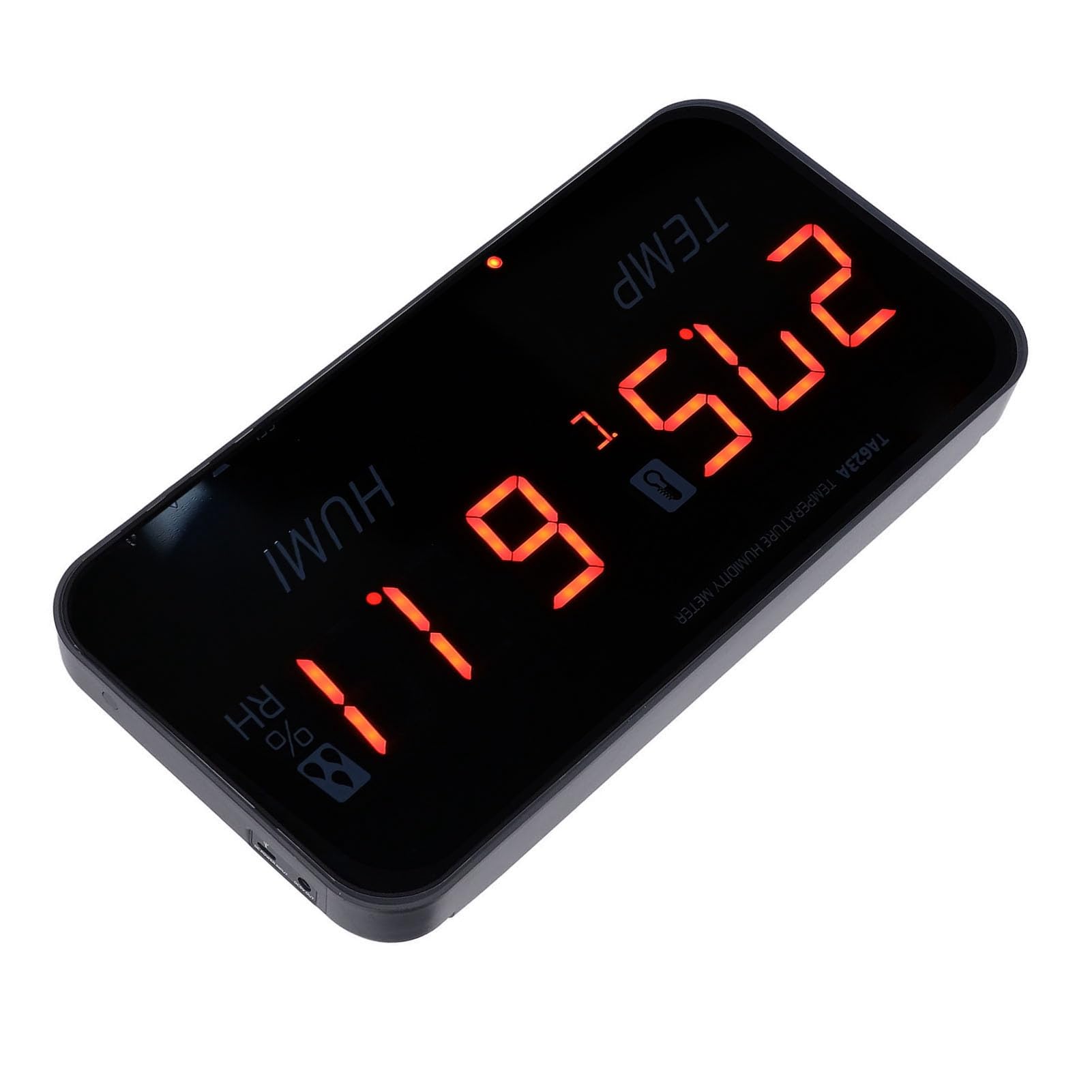 Hygromètre Industriel Numérique Hygromètre à Température d'humidité avec une Grande LED, Accessoire Multifonctionnel pour un Usage Domestique
