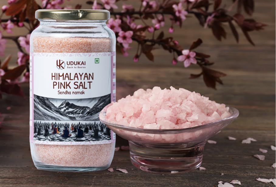 Udukai Premium Himalyan Pink Salt 2500 gm -Pack of 2 : 1250 gm each | Sendha Namak | Packed in premium Glass Jar| Nutrients and Minerals Rich | Chef special Gourmet Grade from Himalayas (B0DFMQZ9GM) Amazon Price History, Amazon Price Tracker