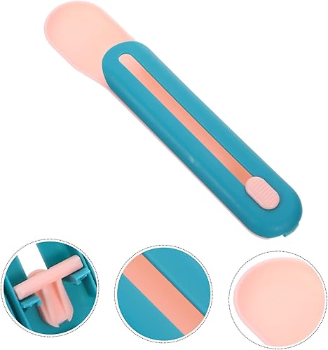 Miniatura 7 de Balacoo Cuchara de alimentación líquida para perros y gatos, plástico, portátil, ligera