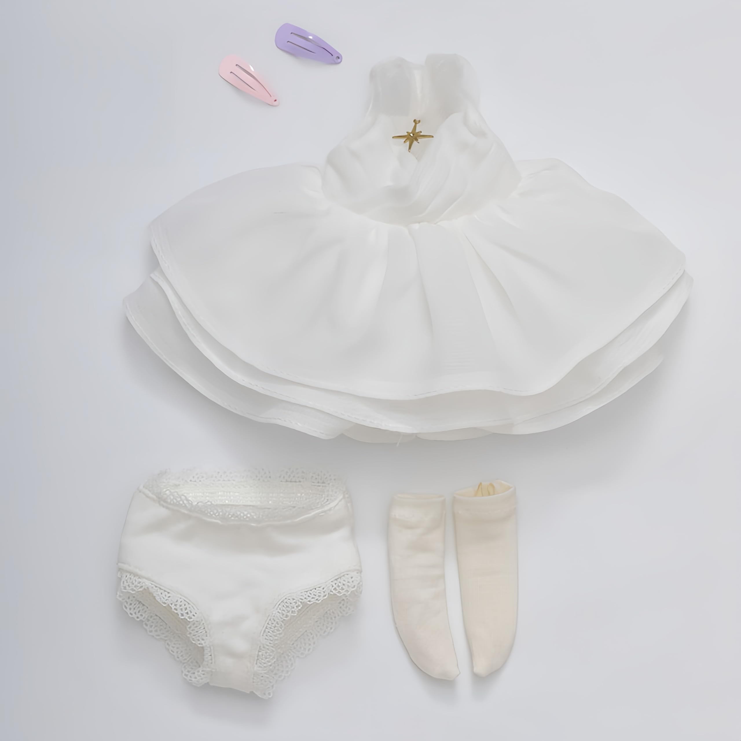 BJD - Ropa de muñeca 1/6 SD para muñecas, accesorios de ropa de muñeca articulada con rótula, muchos estilos hechos a mano (S)