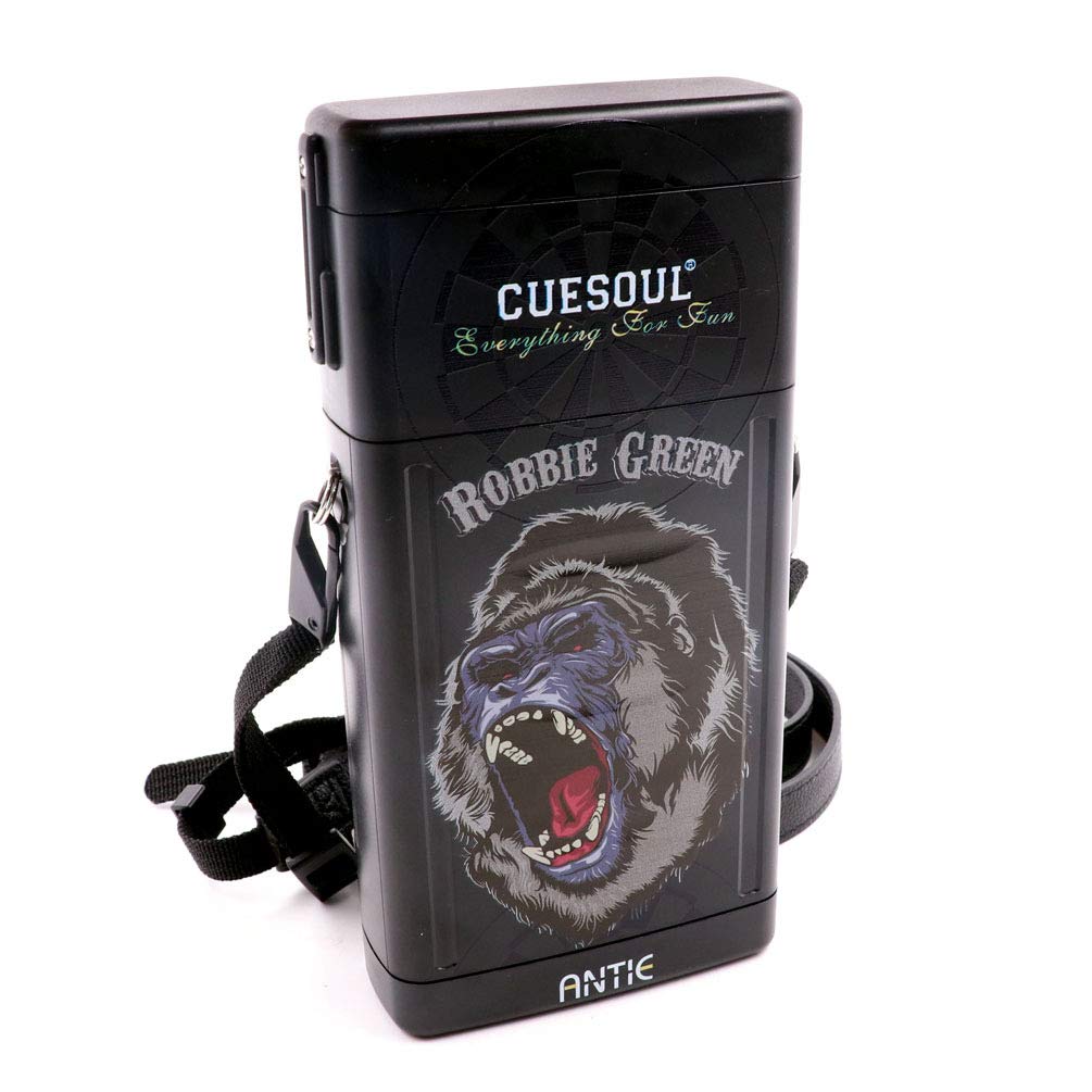 CUESOUL Estuche de dardo Duro Antideslizante, Contiene 6 Dardos con Punta de Acero/Dardos de Punta Suave y Puntas de Dardos adicionales, Ejes y vuelos, Uso Duradero — view 15