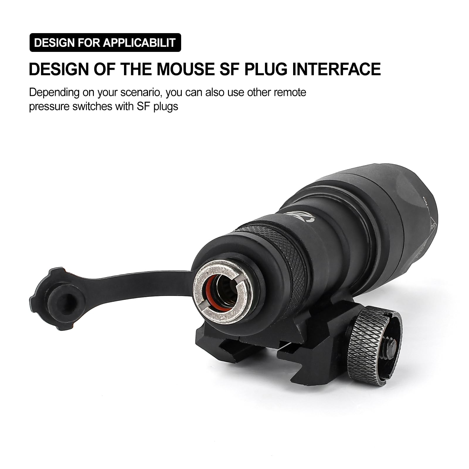 Tactical M300a M600c Flashlight Remote Pressure Switch Modbutton Rm45...