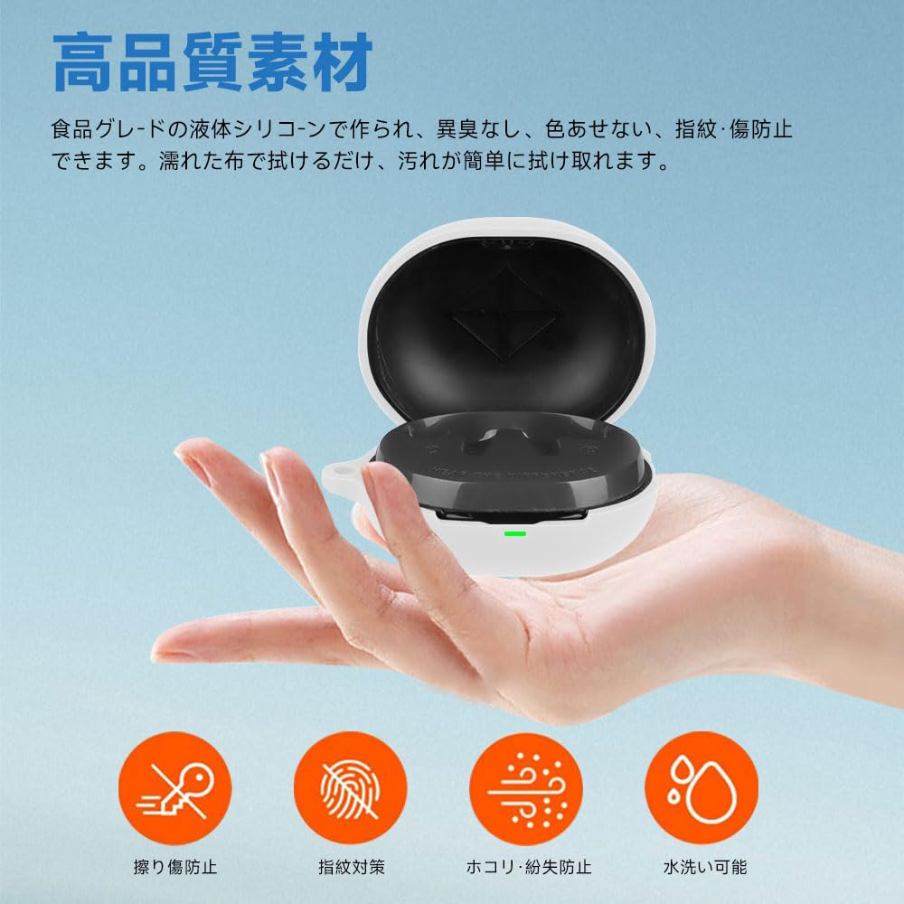 Amazon | For SOUNDPEATS C30 ケース [HVUYAL] 紛失防止用のフックを