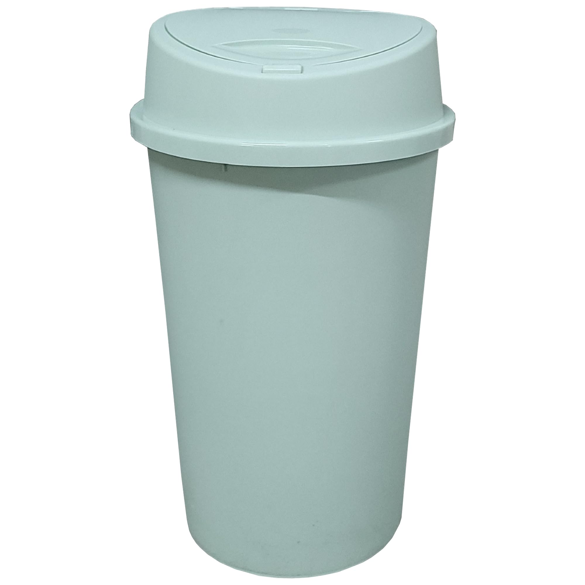 45 Liter 45 Litre 45L TOUCH BIN Colour Bin for Home Garden Office School Kitchen Bathroom Top Bin Portable Pedal Bin Removable Lid (Sage Green)