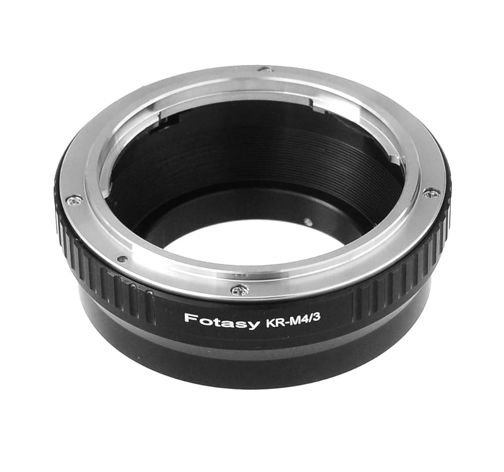 Amazon.com : Fotasy Konica AR Lens to M4/3 Adapter, KR to