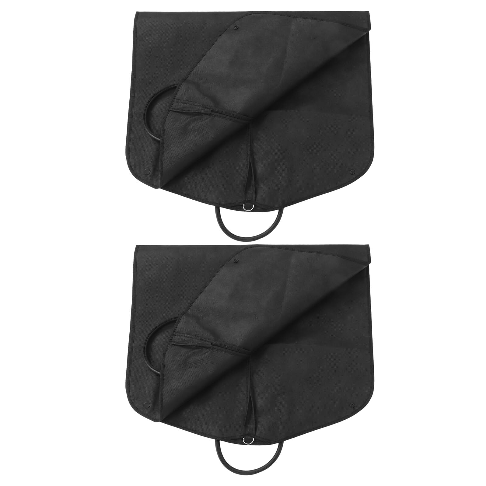 Toyvian 2pezzi Borsa Porta Abiti in Tessuto Non Tessuto con Manici di Copriabiti Antipolvere per Cappotti e Giacche Custodia Protettiva Leggera e Traspirante per Viaggi di Lavoro e Uso