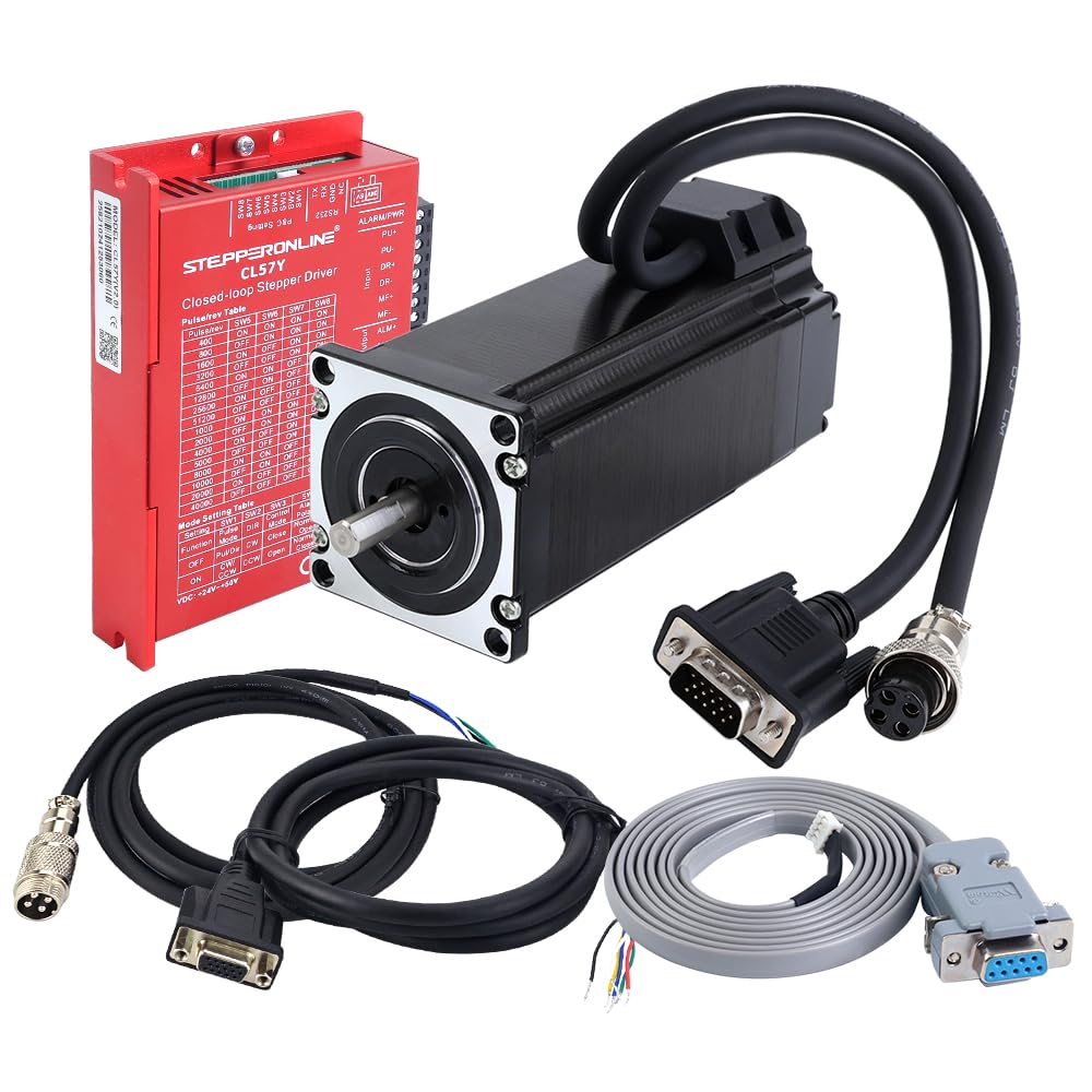1-Achsen Closed-Loop Schrittmotor CNC-Kit V2.0 3,00Nm Nema 23& Treiber
