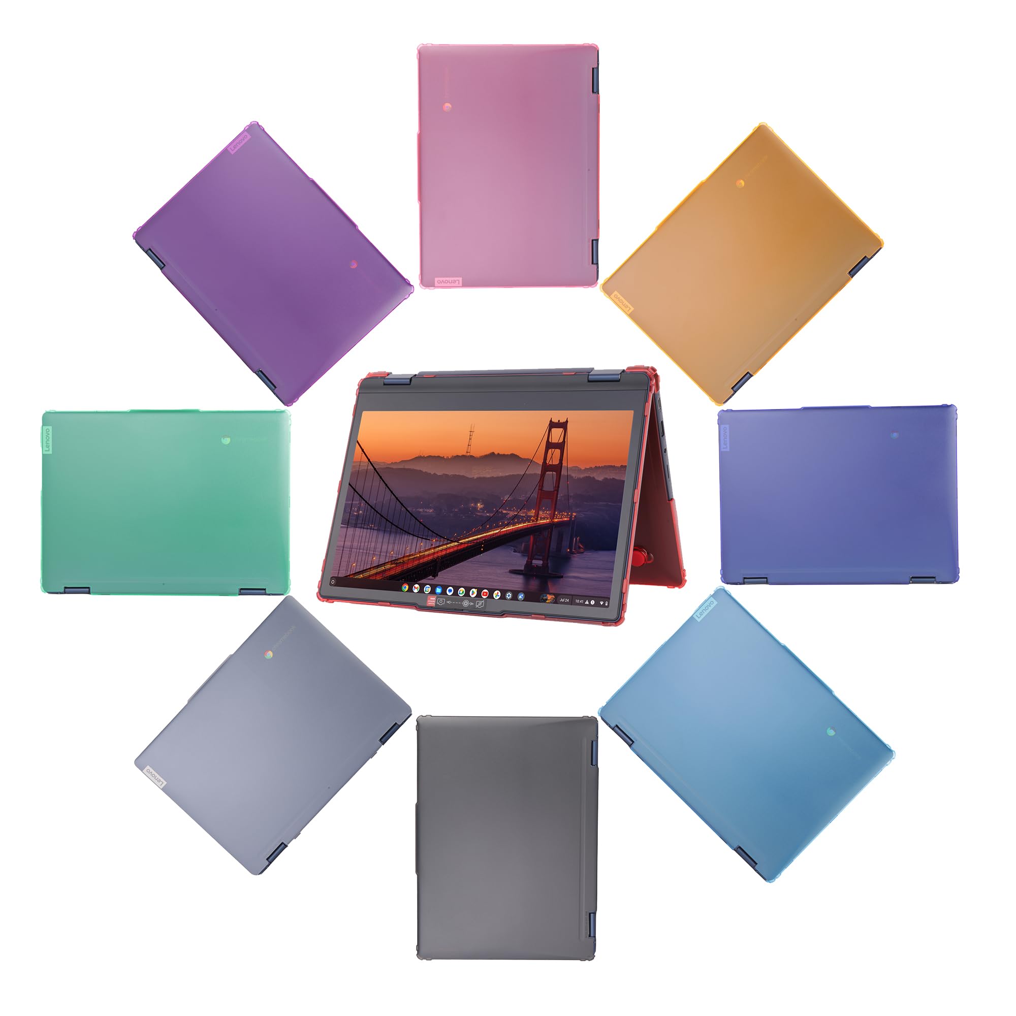 【美品】Lenovo Chromebook 13.3インチ｜ファブリックカバー付き メディアフューチャー Lenovo IdeaPad Flex 3i Chromebook Gen 8 2023