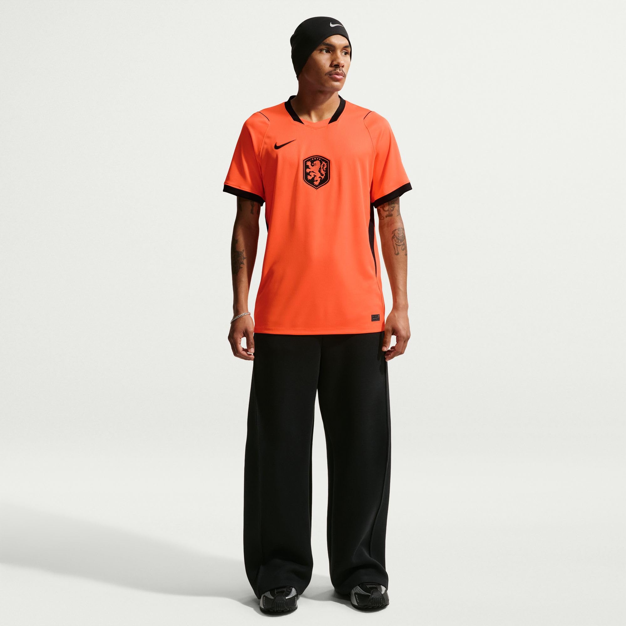 Nike Netherlands National Team Dri-Fit Stadium Home T-Shirt Uomo (Pacco da 1)