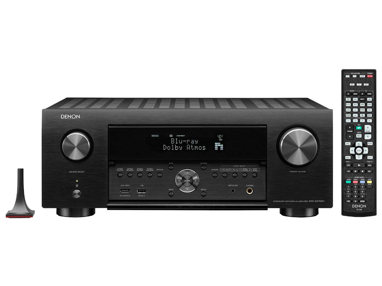 DENON AVCX4700HBKE2, Amplificatore AV di alta qualità 9.2, nero