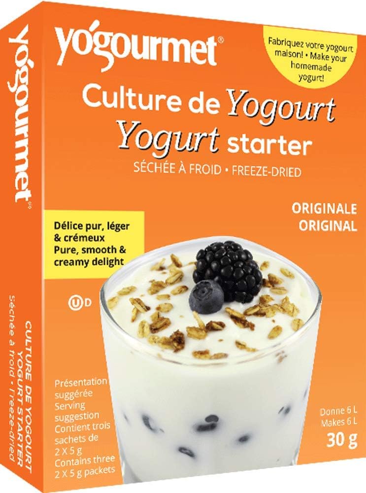 Yogourmet Original FreezeDried Yogurt Starter 30 grams Amazon.ca