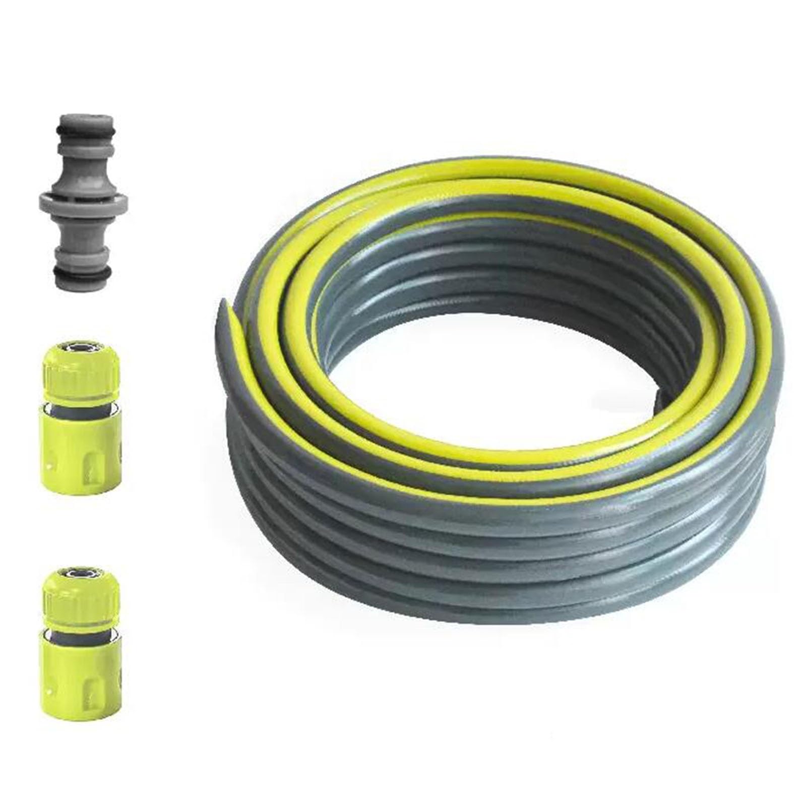 Tuyau d'arrosage 12,5 mm flexible toutes saisons avec connecteurs de raccord