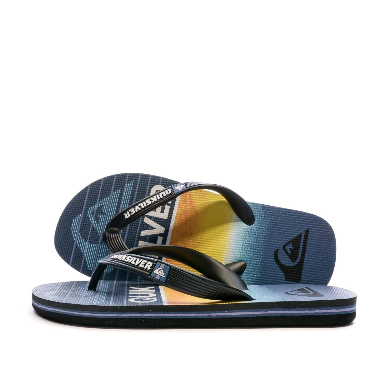 Quiksilver Chanclas - Niños 8-16 - EU 31 - Negro