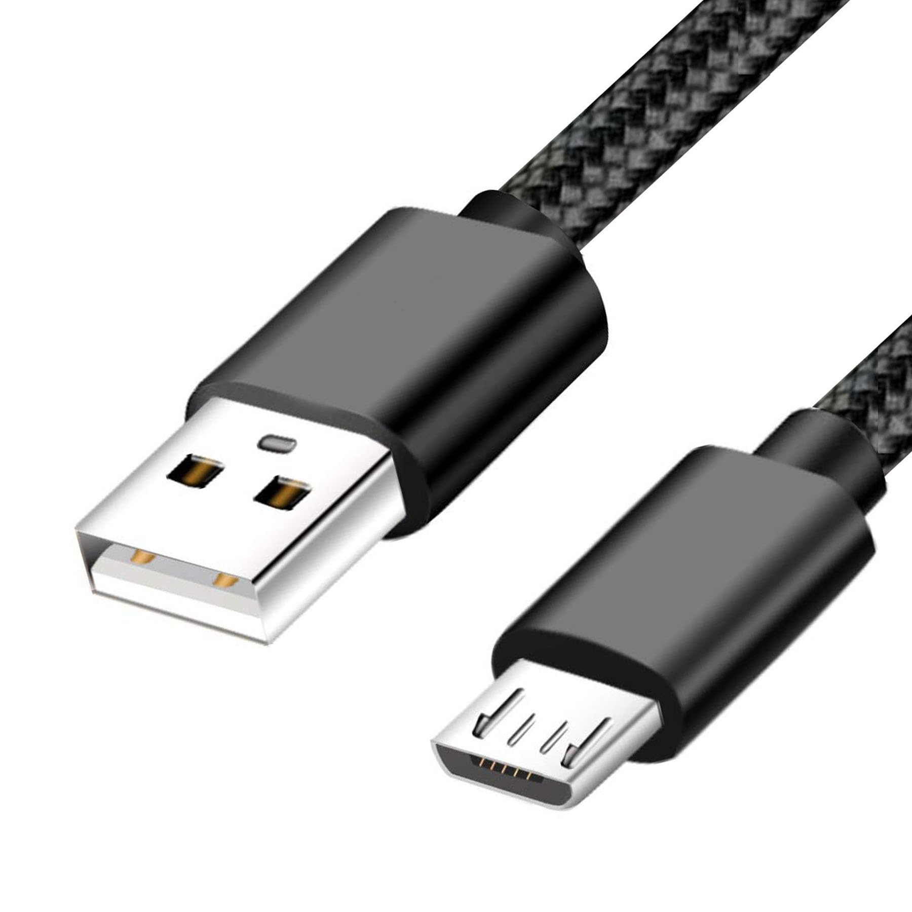 Cavo di alimentazione USB compatibile per Kasa EC70/KC410S/EC60/YI PRO 2K Indoor Pan/YI 2k Dome/Tilt Smart Home Security Camera | Cavo micro USB in nylon intrecciato da 9 m