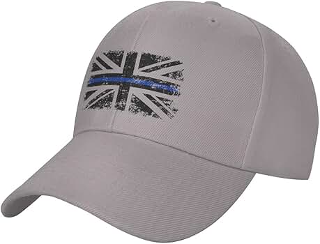 Adjustable Thin Blue Line Fire Brigade Union Jack UK Flag