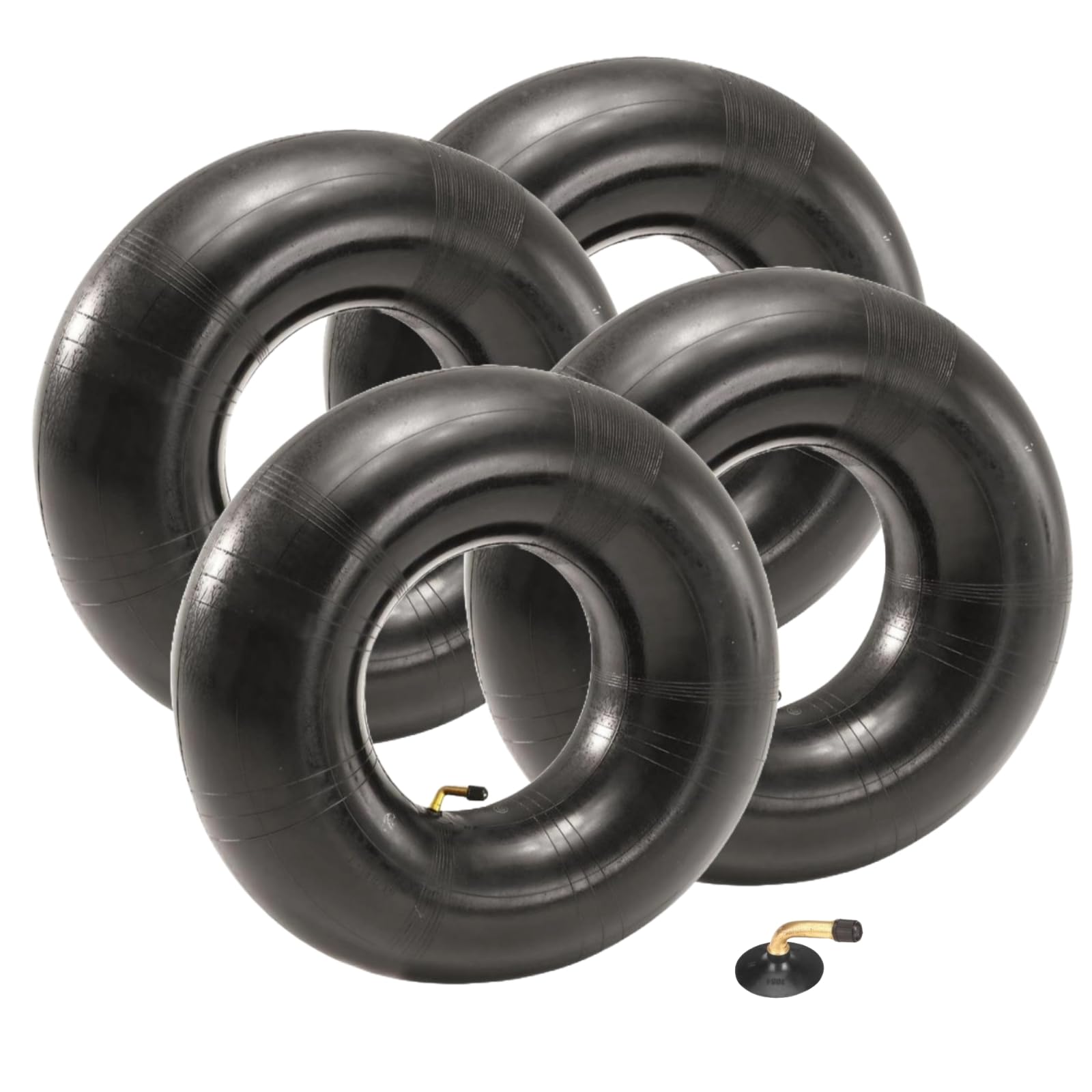 The ROP Shop (4 TIRE Inner Tubes 4.10/3.50x5 4.10x5 4.10-5 3.50x5 3.50-5 TR87 90° Bent Valve