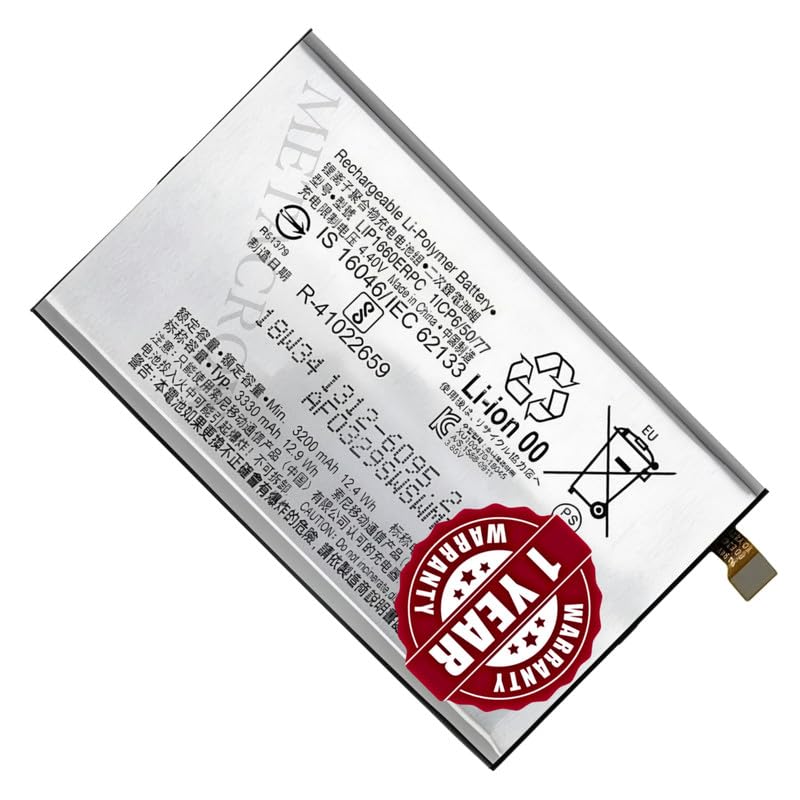 Image of Original LIP1660ERPC Battery Compatible for Sony Xperia XZ3 (H9436, H8416, H9493) - (3330mAh) - 1 Year Warranty JK1