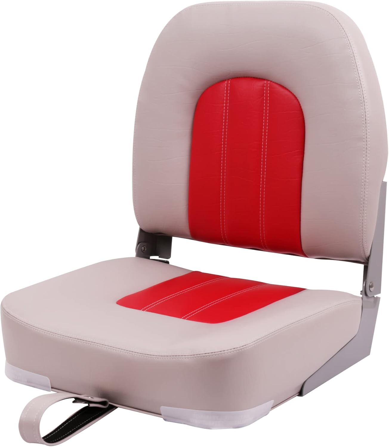 Deckpro Angler Low Back Boat Seat, FoldDown Fishing Boat