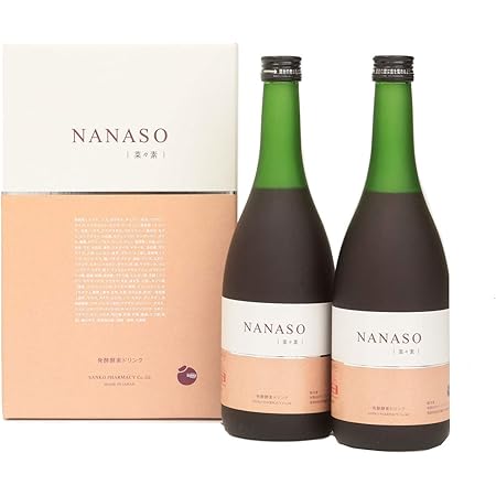 Amazon Nanaso 菜々素 ななそ 7ml 2本1箱セット 薬剤師プロデュース 発酵酵素ドリンク 国産 自然派 グルテンフリー Nanaso菜々素 酵素