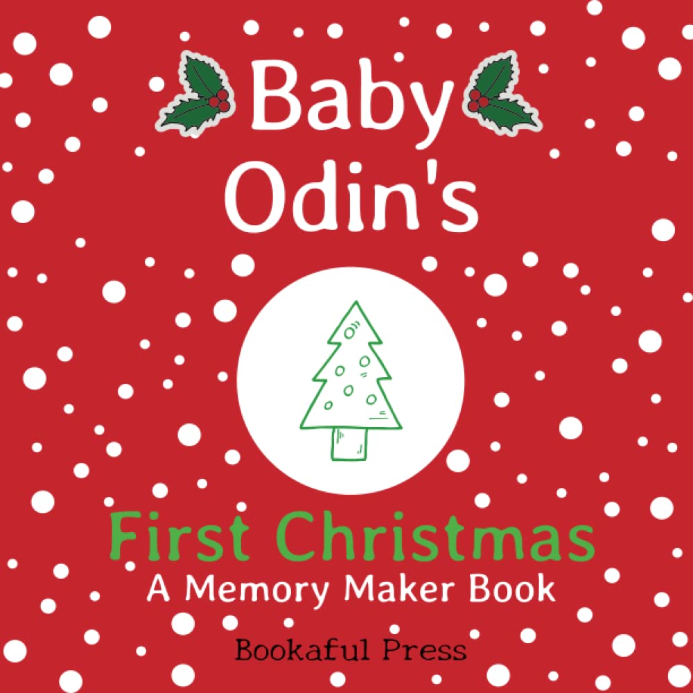 Baby Odin's First Christmas: "A DIY Christmas Memory Maker Book"