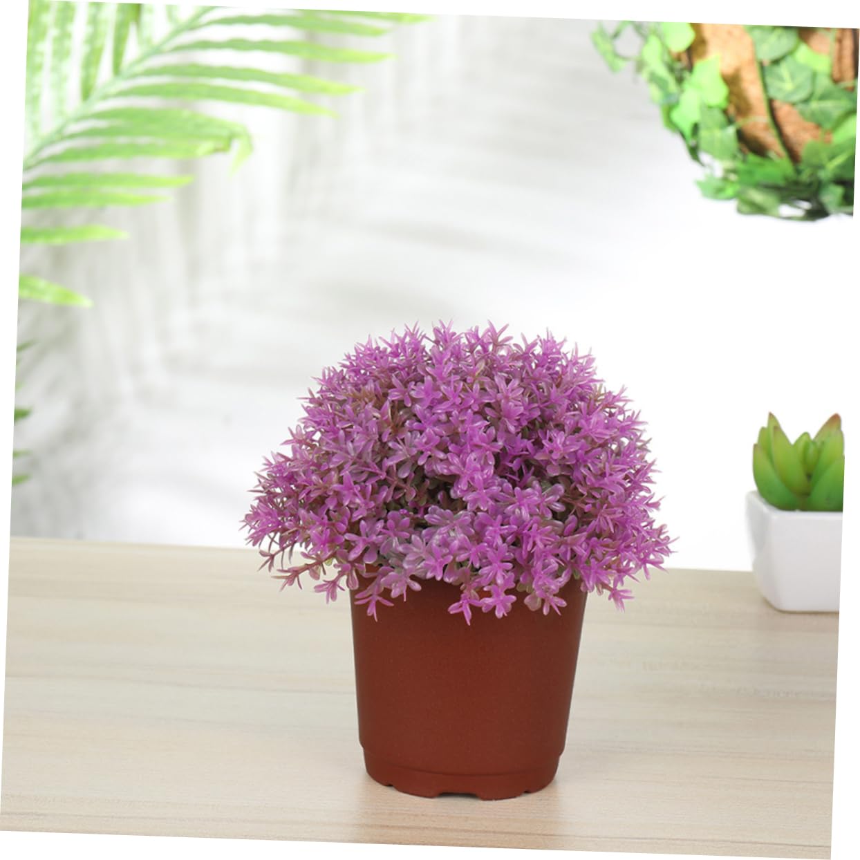 Gatuida 120 Pots pour Semis avec Drainage, Pots de Fleurs Plastique Légers pour Plantes Succulentes et Extérieur