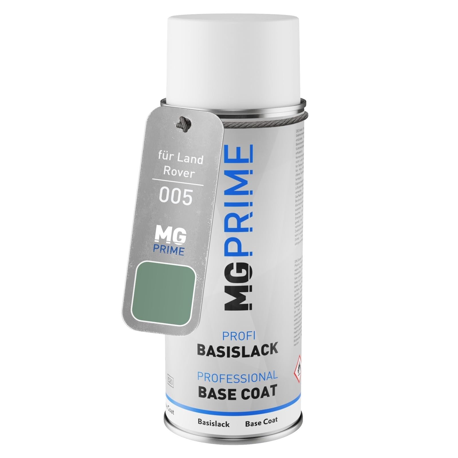 MG PRIME Car paint Spray can for Land Rover 005 / LRC005-HCD Light Green Base coat spray can 400ml