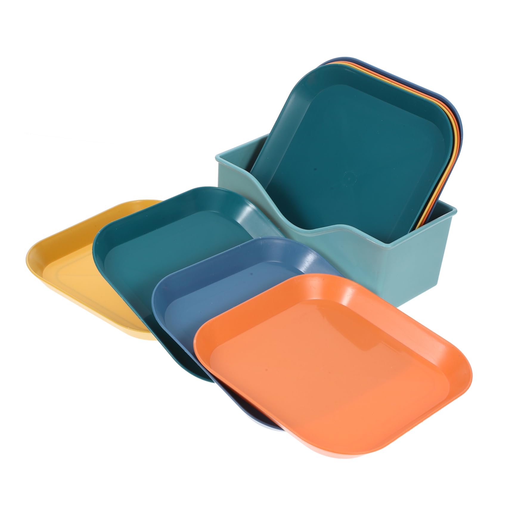 FONDOTIN 1Set Cat Food Bowl Feeding Dish for Small Pets Non Slip Base Easy to Material for Cats and Other Small Animals Design