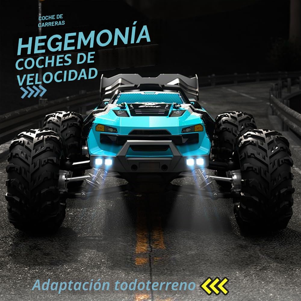 SG116 MAX Coche teledirigido 80 km/h, bolsa de transporte, 1:16 4WD Off Road Race Buggy, motor sin escobillas RC alta velocidad Offroad Drift Carreras, 3 baterías