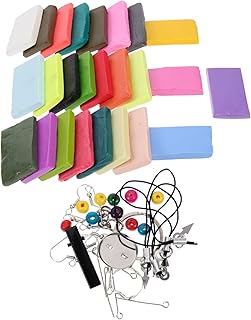 TEHAUX 1 Conjunto De Ferramentas De Argila Modelo De Ar Seco Conjunto De Jogo De Argila Conjunto De Jóias Argila Para Ferramentas De Escultura Em Argila Forno Assar Kit De Argila Argila