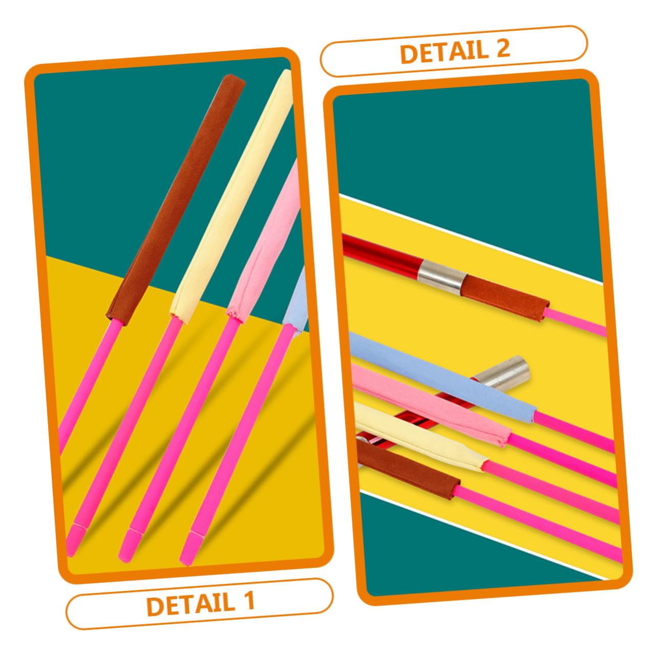 Toddmomy Detachable Flute Cleaning Rod Lightweight Instrument Cleaning Tool for Flute Maintenance Easy to Use and Store Essential Accessory for Musicians and Music Lovers