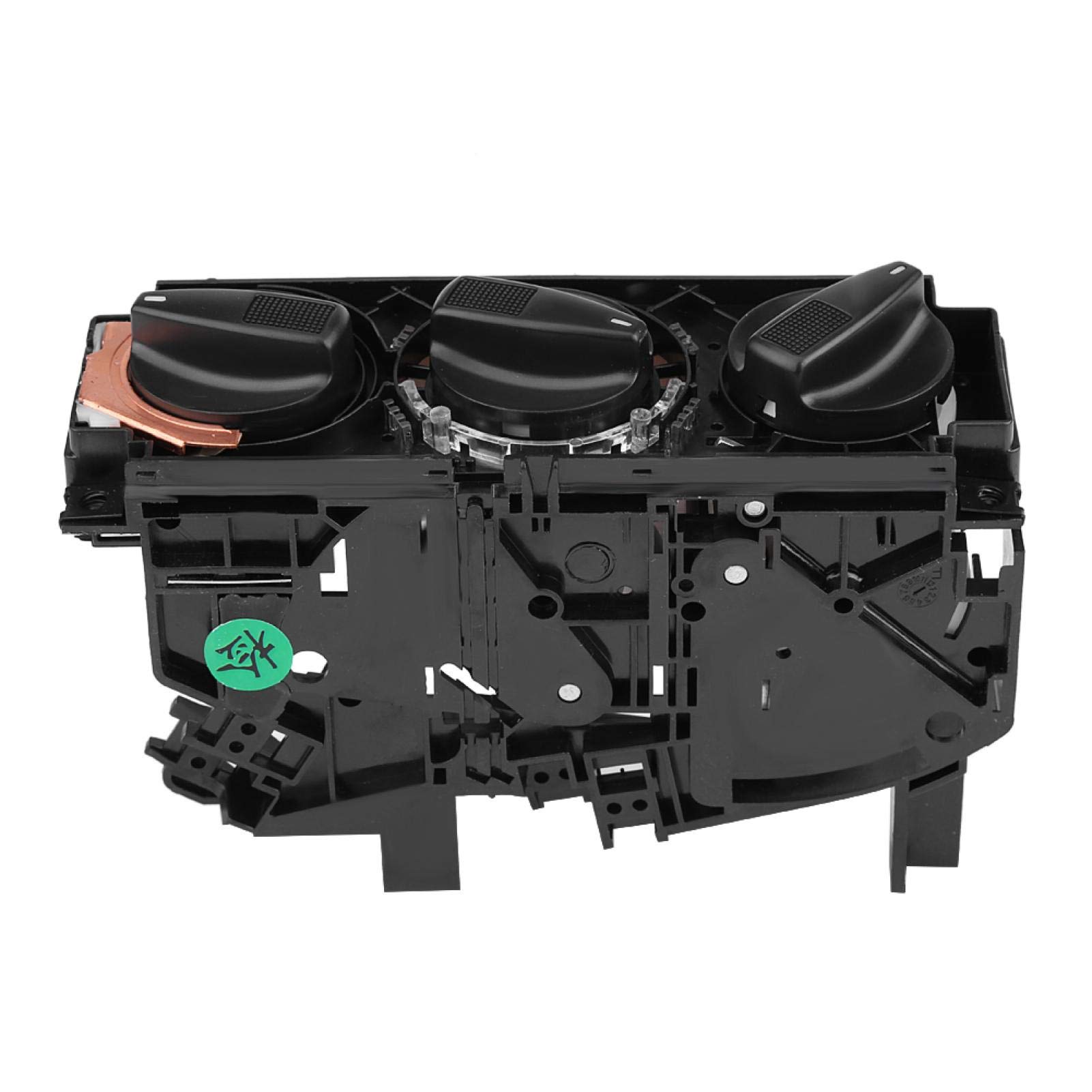 OUKENS Interrupteur de chauffage, commande de chauffage de climatiseur de voiture en matière plastique ABS 1H0820045D pour Golf/Jetta/MK3/VENTO/EUROVAN