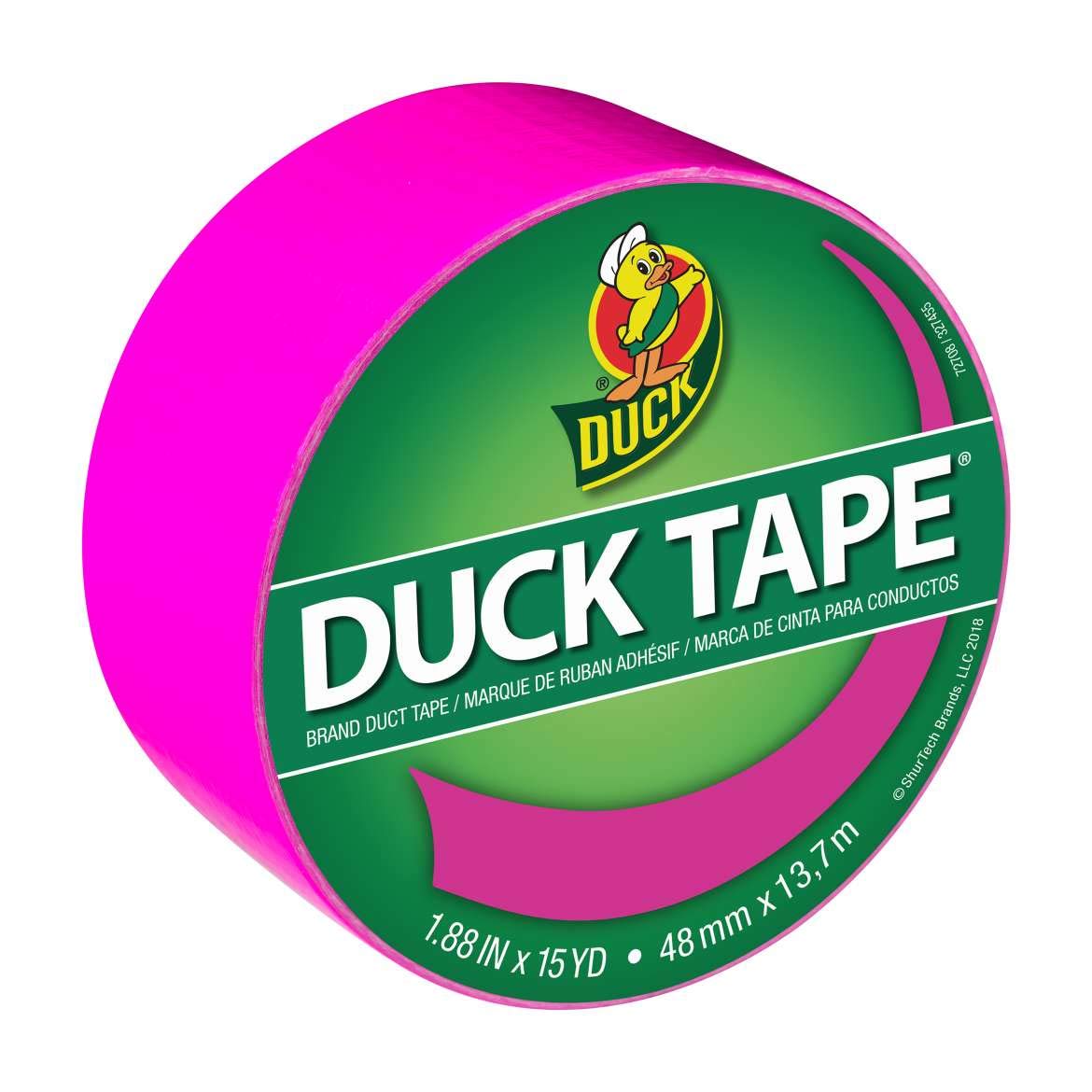 Shurtech Brands 1265018 15 Yard Neon Green Duck Tape