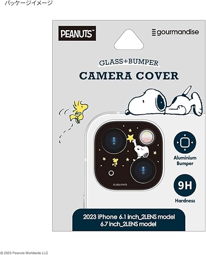 Miniatura 7 de (Gourmandise) Gourmandies Peanuts Snoopy Camera Cover for iPhone 1515 Plus  1414 Plus Starry Sky SNGG-18B