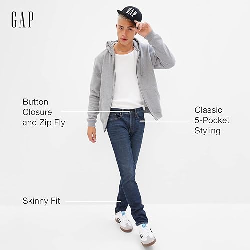 Vista 2 de GAP Men's Soft High Stretch Skinny Fit Denim Jeans