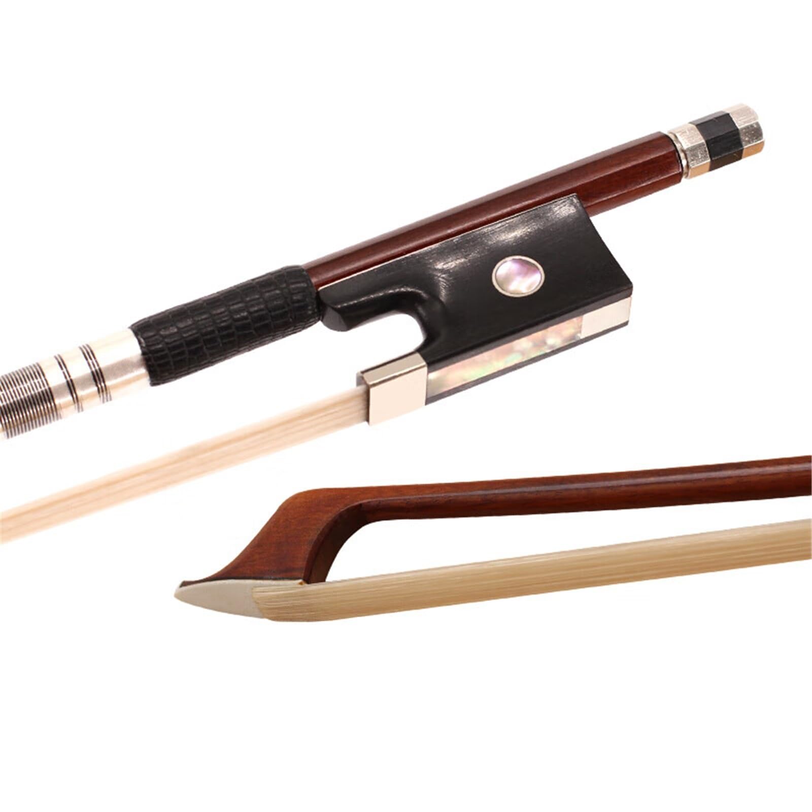 Arco Per Violino Archetto Per Violino In Legno Di Sandalo Verde Accessori Per Prestazioni Professionali 4/4(3/4)