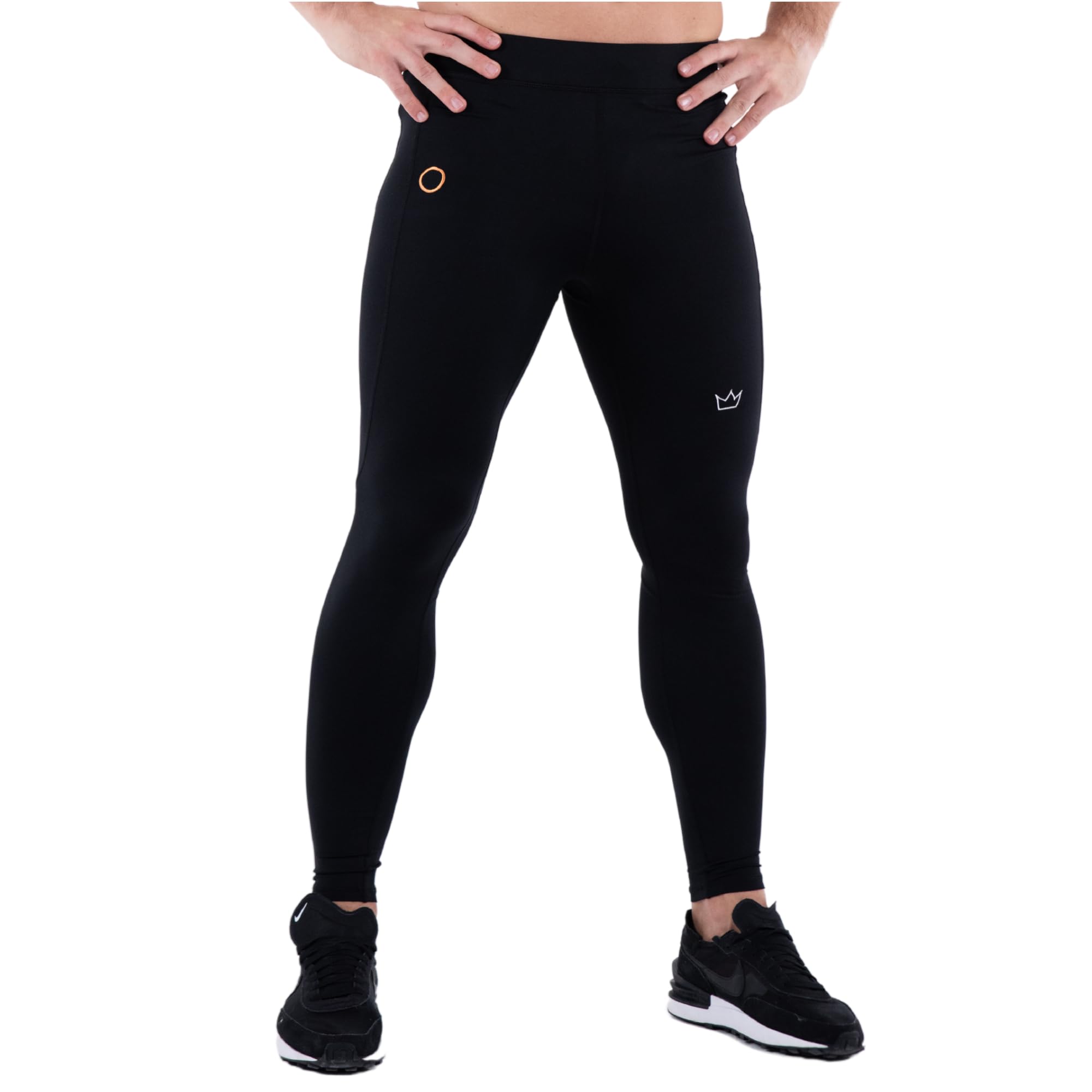 Kapow Meggings Men's Icon Pro Performance Pro Range - Compression Leggings With Pockets For Workout Performance