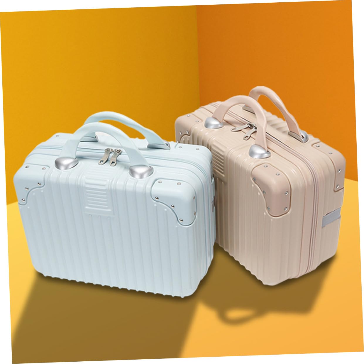 Cofanetto per Cosmetici Organizer da Viaggio Capiente in Abs e PC