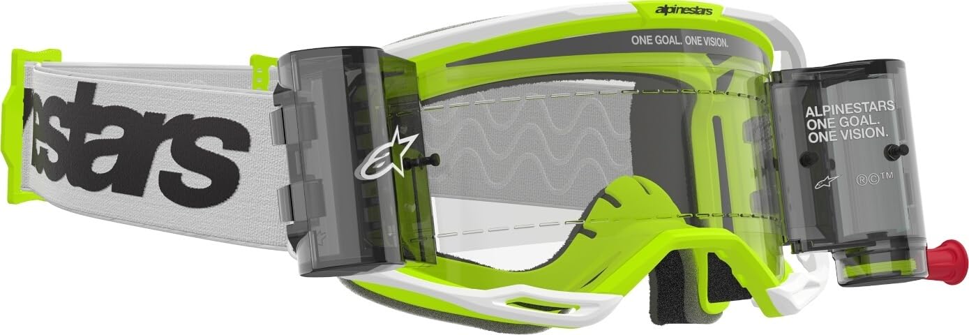 Alpinestars Vision 8 Wordmark Roll-Off Occhiali da motocross