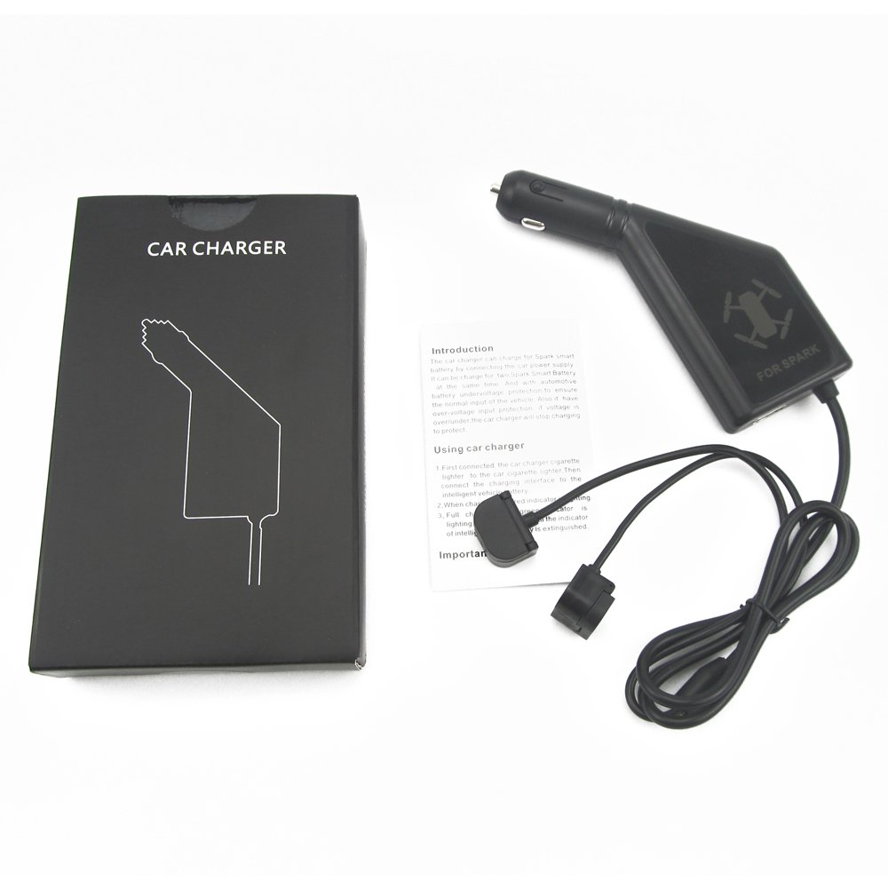 Car Charger Dji Spark Usb Charging Car Charger Dji Spark Battery