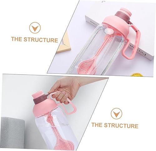 Miniatura 3 de 3 Sets Sport Bottle 16 Oz Water Bottle Waterbottle Sports Bottle Hydrate Water Bottle Botella De Plastic Containers Convenient Water Bottle Water