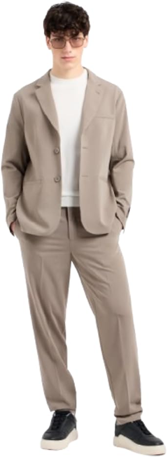 Armani Exchange Mens Icon Suiting Blazer