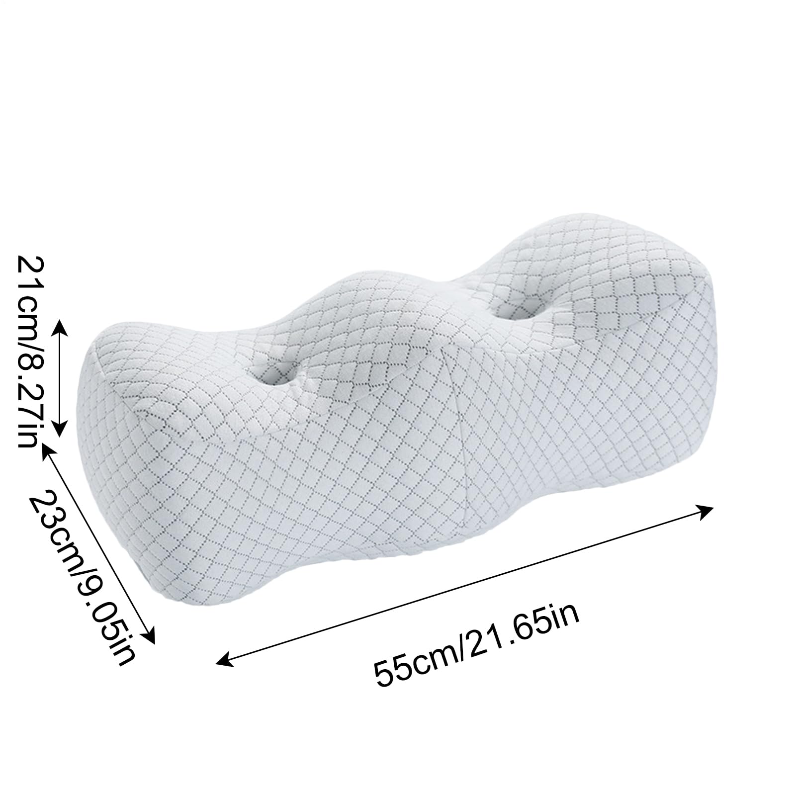 Generisch Almohada para piernas con memoria de 55 x 23 x 21 cm